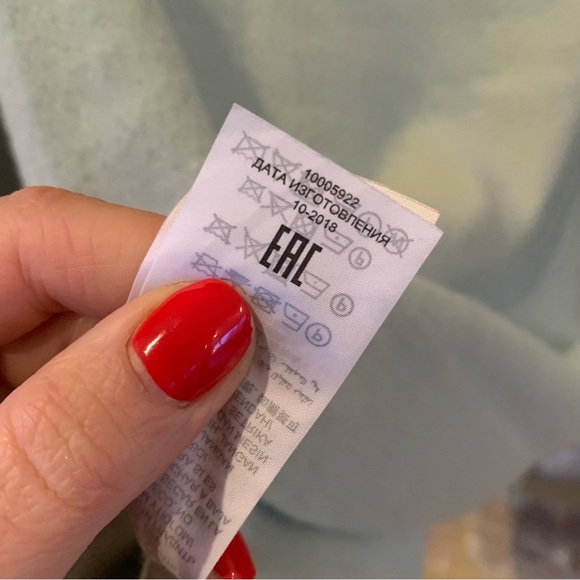 Tory Burch | 100% Cashmere Sweater | Spring Mint | SP - Picture 5 of 13